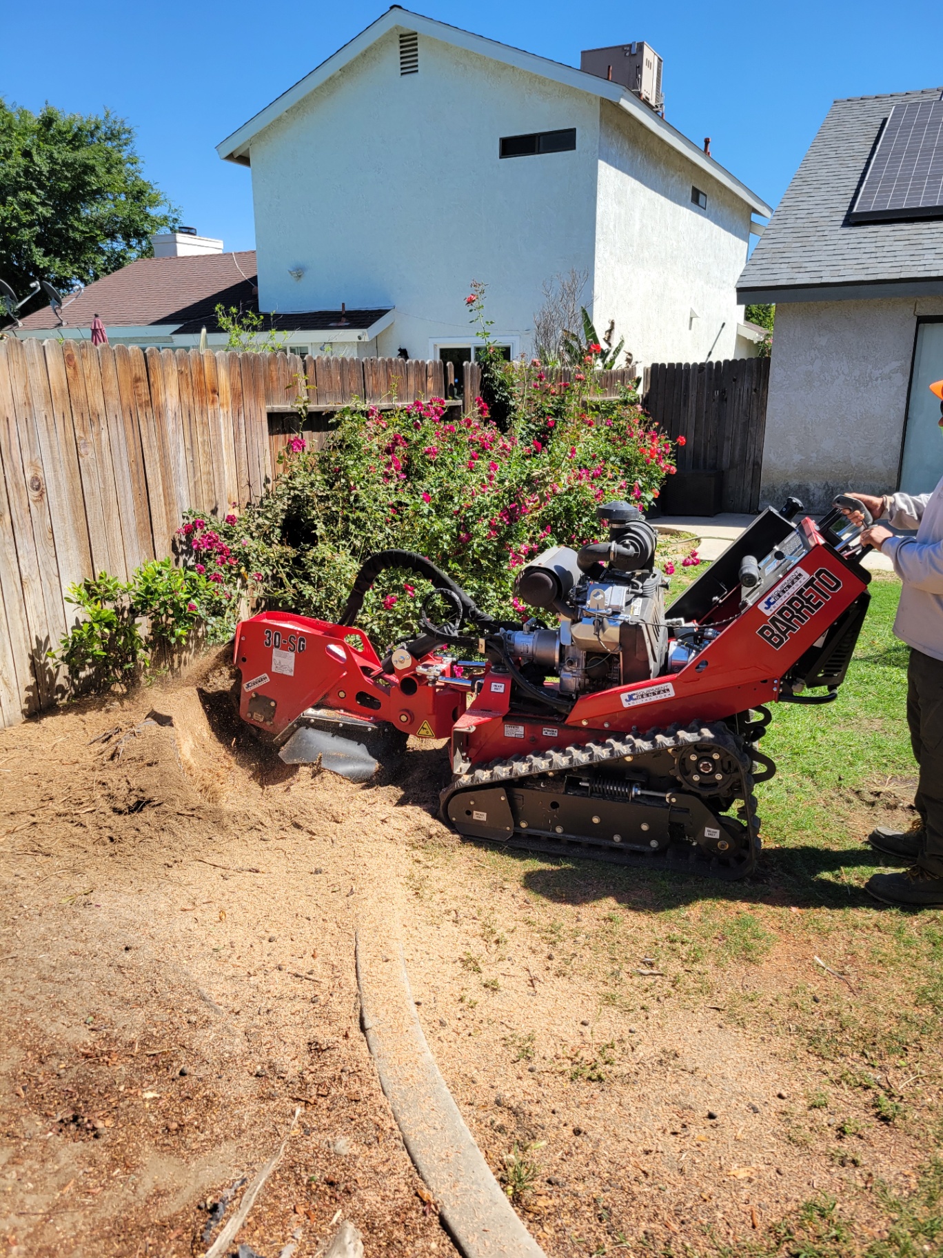 Stump removal